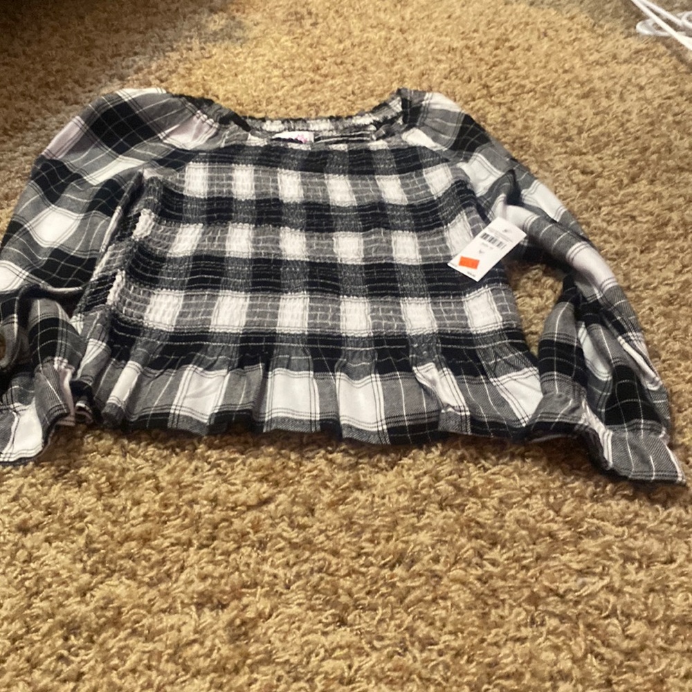 Justice Off the shoulder top